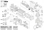 Bosch 0 602 331 434 ---- flat head angle sander Spare Parts